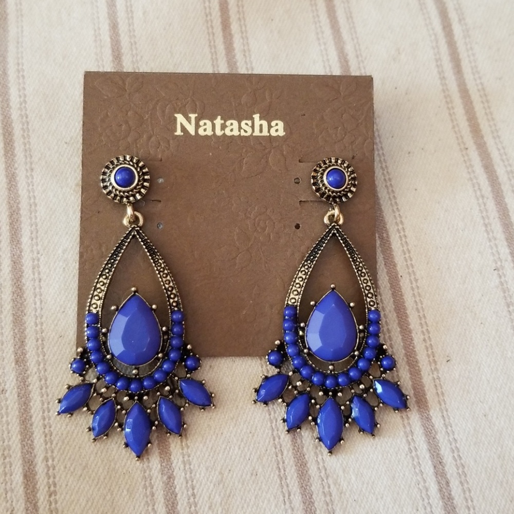 Blue Earrings